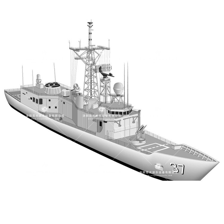 福建充气侦查船模型